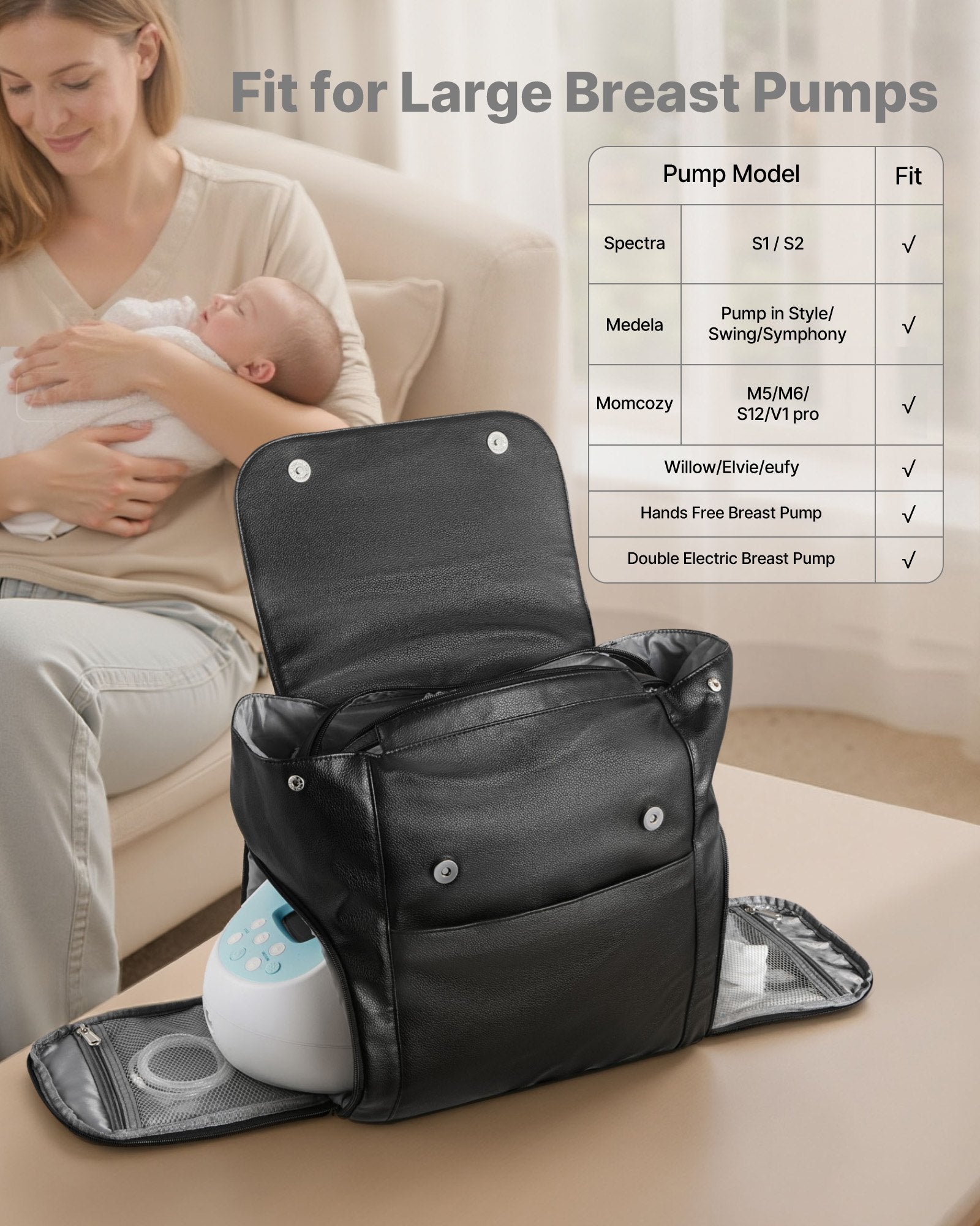 Breast Pump Travel Backpack