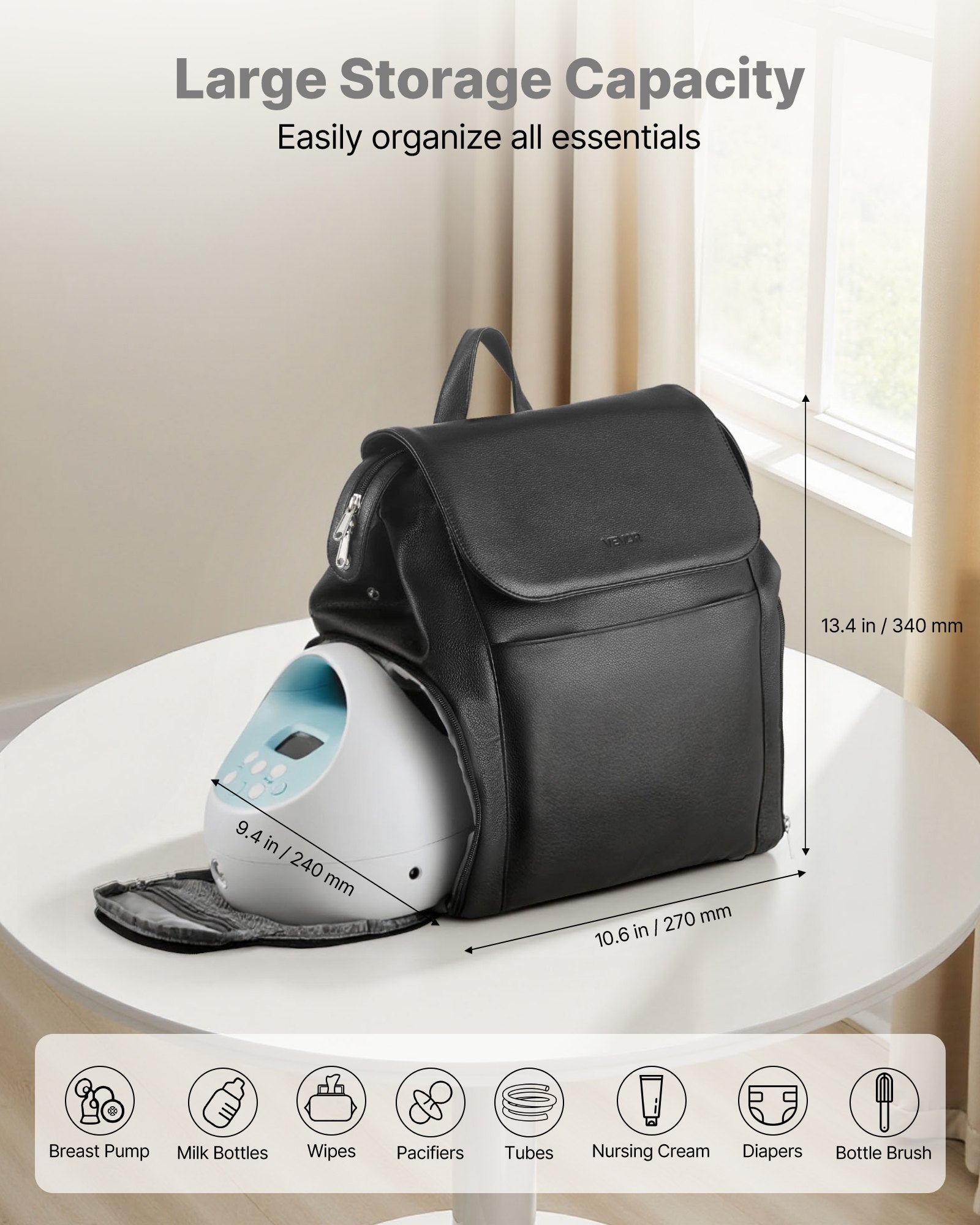 Breast Pump Travel Backpack
